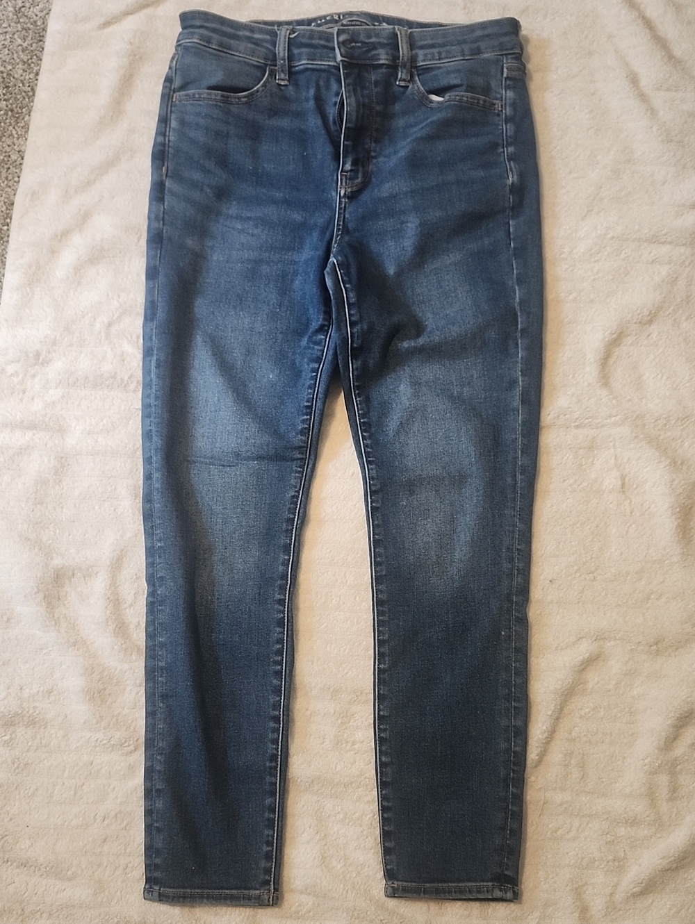 Classic Women's Dark Blue Slim Jeans